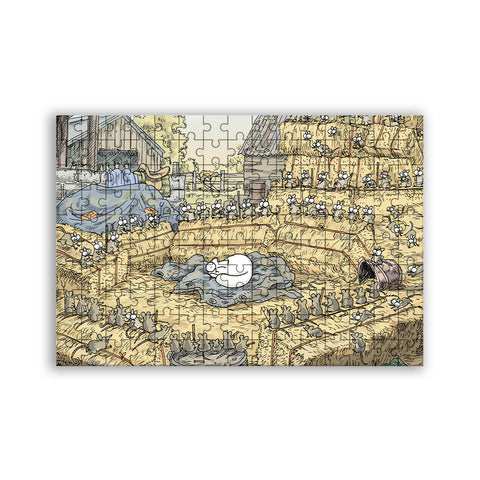 Simon's Cat Farm Mice 220pc Wooden Jigsaw Puzzle