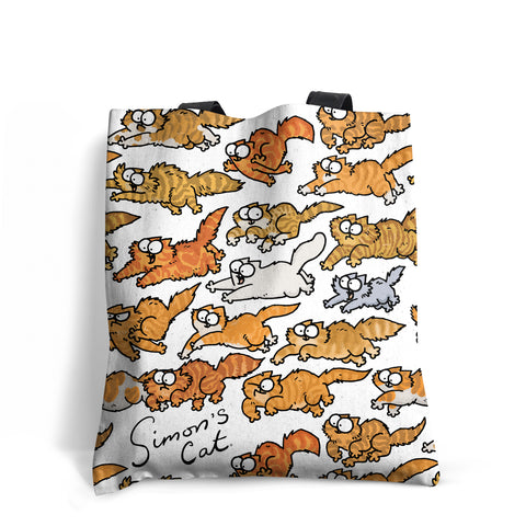 Simon's Cat - Cat Breeds, Ginger Cats E2E Tote Bag