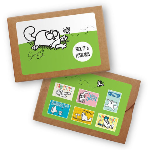 Feline Good Postcard Pack - Simon's Cat Shop