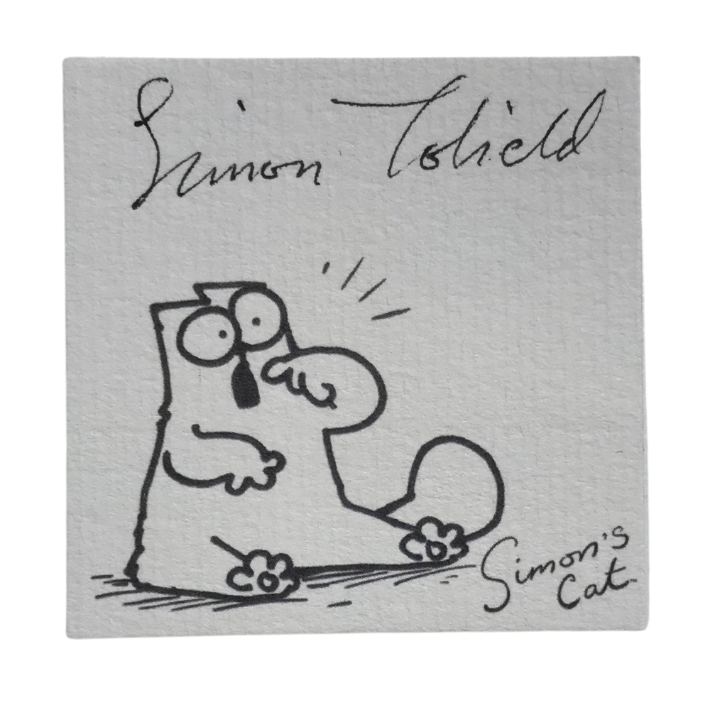 Simon's Cat Limited Edition Collector's Coin and Autograph - Life is Better with a Cat