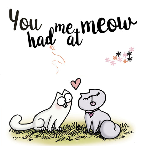 Valentine's Greeting Card - Simon's Cat Shop